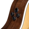 Kép 8/16 - Cort Gold-A8-NAT with case akusztikus gitár Fishman elektronikával, félkemény tokkal, All solid, natúr