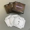 Kép 1/5 - BlackSmith Ukulele Cleargut, Soprano 23-25 húr, átlátszó