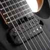 Kép 6/20 - Cort KX707-Evertune-OPBK with bag elektromos gitár tokkal, Evertune, héthúros nyílt pórusú fekete