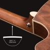 Kép 7/7 - Cort SFX1F-NS akusztikus gitár, Fishman EQ, matt natúr