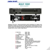 Kép 4/4 - Phonic MAX1000 Végerősítő, 2x300W/4Ohm