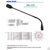 Kép 4/4 - Av-Leader PA-115 Gégecsöves dinamikus mikrofon