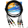 Kép 1/2 - Voice-Kraft AC223/3M 3x6,3 Jack - 3x6,3 Jack kábel, 3m