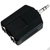 Kép 1/2 - Voice-Kraft ADA-084 3.5 Jack(p) - 2x3.5 Jack(m) átalakító, sztereó