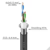 Kép 2/2 - Roxtone CDC5FB2WL50-BK CAT5e 50m kábellel szerelt kábeldob