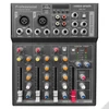 Kép 1/2 - Voice-Kraft VK-F4 Keverőpult 2 Monó/1 Sztereó csatorna, USB Audio interface, Bluetooth