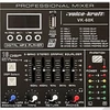 Kép 4/4 - Voice-Kraft VK-60K Powermixer, 2x150W/4Ohm, USB Audio interface, Bluetooth