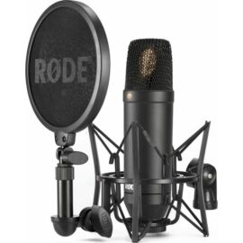 Rode NT1 Kit Nagymembrános kondenzátor stúdió mikrofon csomag, SM6 rezgésgátló fogóval