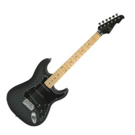 Vision ST-5 CA, “Black Head” series CARBON színű elektromos gitár + ajándék kábel!
