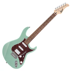 Cort G115SE-SFG elektromos gitár, Powersound hangszedővel, zöld