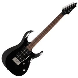 Cort X200-BK elektromos gitár, fekete
