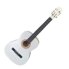 MSA C-26 WH 4/4-es fehér klasszikus gitár 