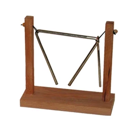 Triangulum 15,2 cm állvánnyal verővel