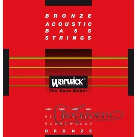 Warwick Red Label 4 Húros 45 - 105/ Bronze Akusztikus Basszushúr