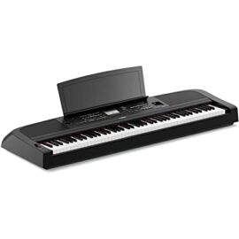 Yamaha DGX-670 fekete digitális zongora