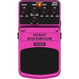 Behringer HD300 heavy distortion gitár effekt pedál
