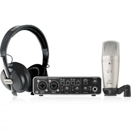 Behringer U-PHORIA STUDIO PRO komplett recording/podcasting csomag