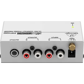 Behringer MICROPHONO PP400 Ultra-Kompakt Lemezjátszó Előerősítő