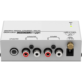 Behringer MICROPHONO PP400 Ultra-Kompakt Lemezjátszó Előerősítő