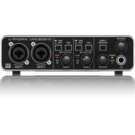 Behringer U-Phoria UMC202HD USB Audio Interfész