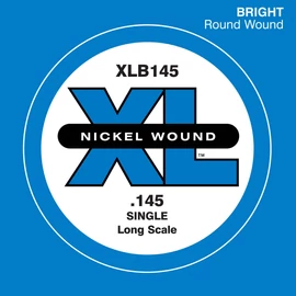 D'Addario XLB145 különálló basszus gitárhúr, nikkel, XL széria 145, long scale