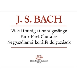 Bach, Johann Sebastian, Sulyok Imre  - Négyszólamú korálfeldolgozások