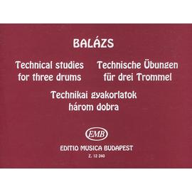 Balázs Oszkár - Technikai gyakorlatok (három dobra)