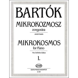 Bartók Béla, Bartók Péter  - Mikrokozmosz zongorára (Javított kiadás)