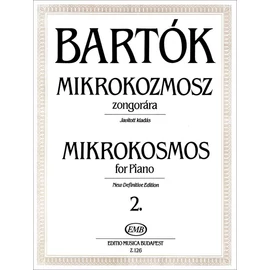 Bartók Béla, Bartók Péter  - Mikrokozmosz zongorára (Javított kiadás)