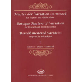 Kállay Gábor  - Barokk mesterek variációi szoprán- és altfurulyára (Duettek continuóval) 2