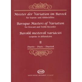 Kállay Gábor  - Barokk mesterek variációi szoprán- és altfurulyára (Duettek continuóval) 2