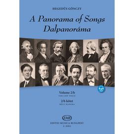 Hegedüs Gönczy Katalin  - Dalpanoráma (Négy évszázad könnyű dalai hat nyelven mély hangra)