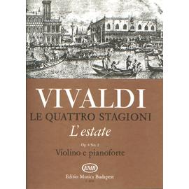 Vivaldi, Antonio, Sulyok Imre, Tátrai Vilmos  - A négy évszak. Nyár. Op. 8 No. 2 (RV 315 (F.I. No. 23, P.V. 336))