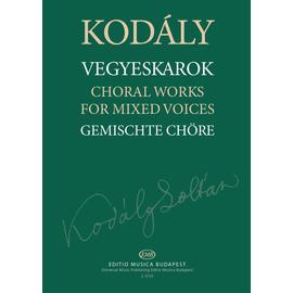 Kodály Zoltán, Erdei Péter  - Vegyeskarok (Bővített és átdolgozott kiadás papírkötésben)