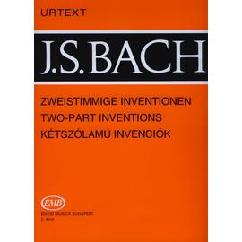 Bach, Johann Sebastian, Solymos Péter  - Kétszólamú invenciók (BWV 772-786)
