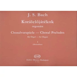 Bach, Johann Sebastian, Zászkaliczky Tamás  - Korálelőjátékok