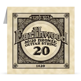 Ernie Ball Bronze Single 020
