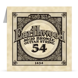 Ernie Ball Bronze Single 054