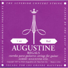 AUGUSTINE REG RED SETS - Regal Red classical guitar set Medium Tension