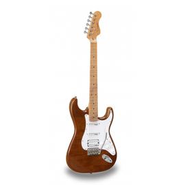 SOUNDSATION RIDER-DELUXE-M BW - Dupla cutaway elektromos gitár 2 single coil + osztható humbucker hangszedővel és önzáró kulcsokkal (Wilkinson hardver, roasted juhar nyak+fogólap, lángolt fedlap)