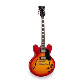 SOUNDSATION JAZZ-ROOT H CSB - Double cutaway félakusztikus gitár humbucker hangszedőkkel