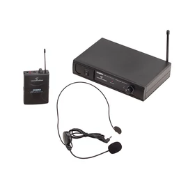 Soundsation WF-U11PA - UHF Plug and Play vezeték nélküli fejpántos mikrofonos rendszer (Freq. 863.05 MHz)