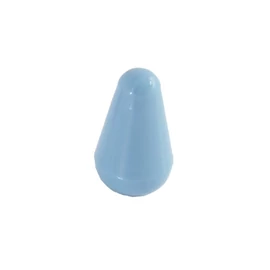 L-390-BLU - Csepp alakú műanyag kapcsoló vég kék színben