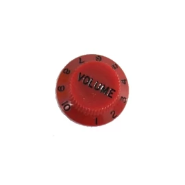 KS-240V/IM-RED - Piros volume gomb Strato gitárhoz