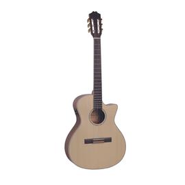 Soundsation STAGE-CLASSIC - Nylon húros Thinline Cutaway akusztikus gitár Fishman előerősítővel
