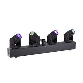 Soundsation MHL-4H-BAR - 4x10W RGBW CREE LED sor 4 db Beam robotlámpával