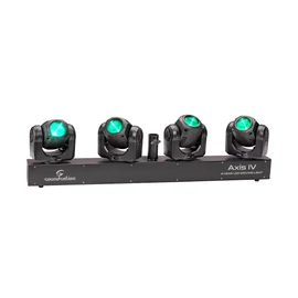 Soundsation AXIS IV - 3-robotlámpás fény 4 x 32W RGBW LED-del