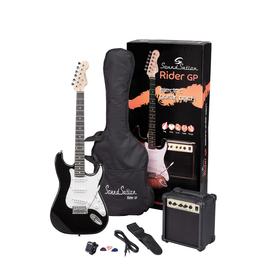 Soundsation RIDER GP BK - Elektromosgitár szett - Fekete