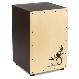 Soundsation SCAJ-05-SC - Cajon Scorpio TATTOO széria, pergősodronnyal