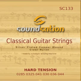 Soundsation SC133 - Klasszikusgitár húrszett - Hard tension
